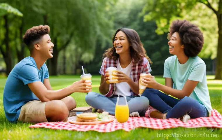 슈퍼트론 시리즈의 대표적인 클리셰 - A joyful group of friends, diverse in ethnicity and age (ranging from late teens to early twenties),...