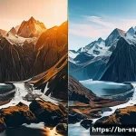 슈퍼트론과 환경 문제 메시지 연결성 - Here are three detailed image generation prompts in English, designed to adhere to your specified gu...