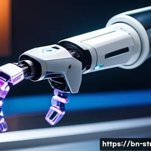 슈퍼트론 세계관 속 기술 및 메커니즘 - A highly detailed futuristic multi-spectral sensor system integrated into a sleek robotic arm, desig...