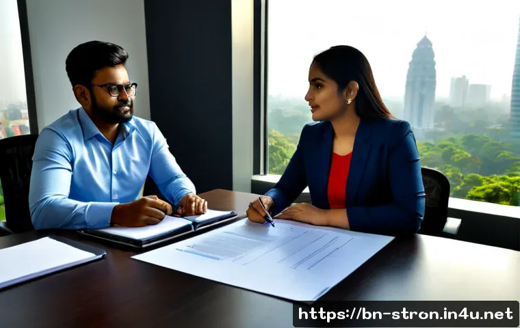 Home 17 슈퍼트론의 스트리밍 서비스 독점 계약 - Photorealistic cinematic business meeting about an exclusive streaming partnership, two South Asian ...